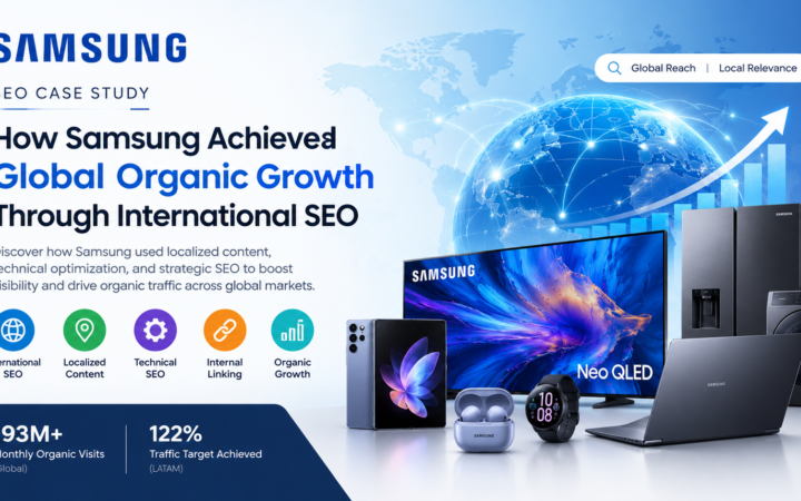 Samsung SEO Case Study: Driving Global Organic Growth Through International SEO